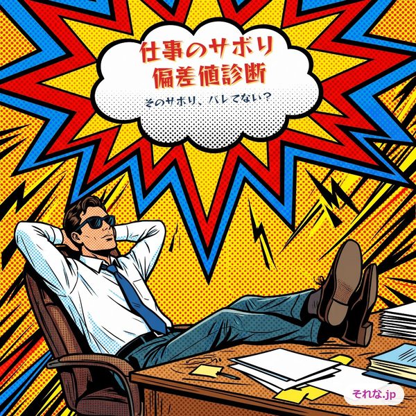 仕事のサボり偏差値診断